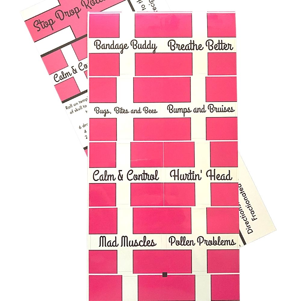 Child Drop Label Stop Drop labels for 10 ml roller bottles – woopDIY