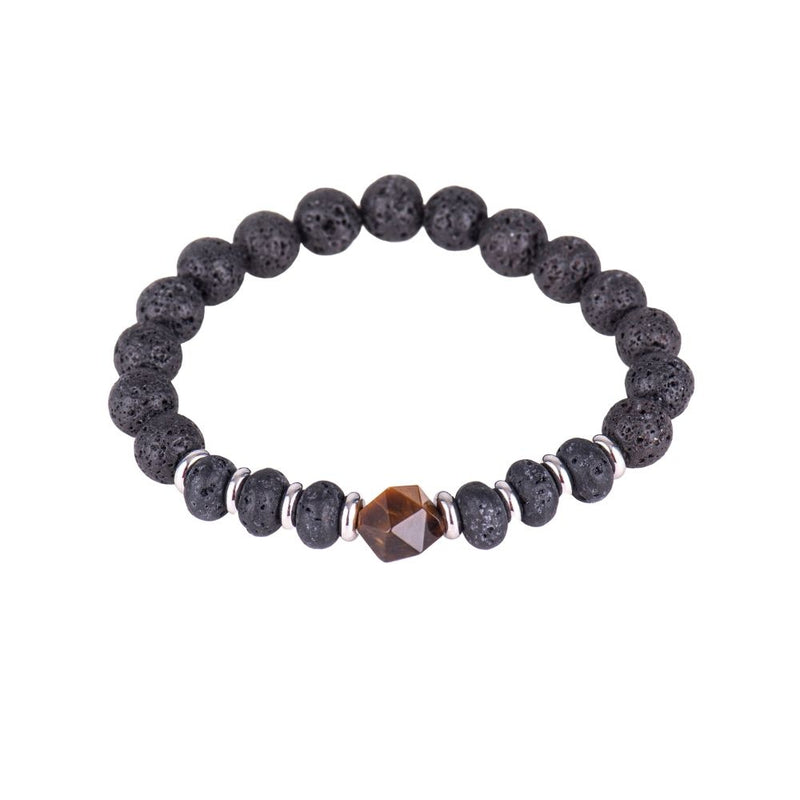 Essential Oil Single Stone Lava Bead Diffuser Bracelet – woopDIY